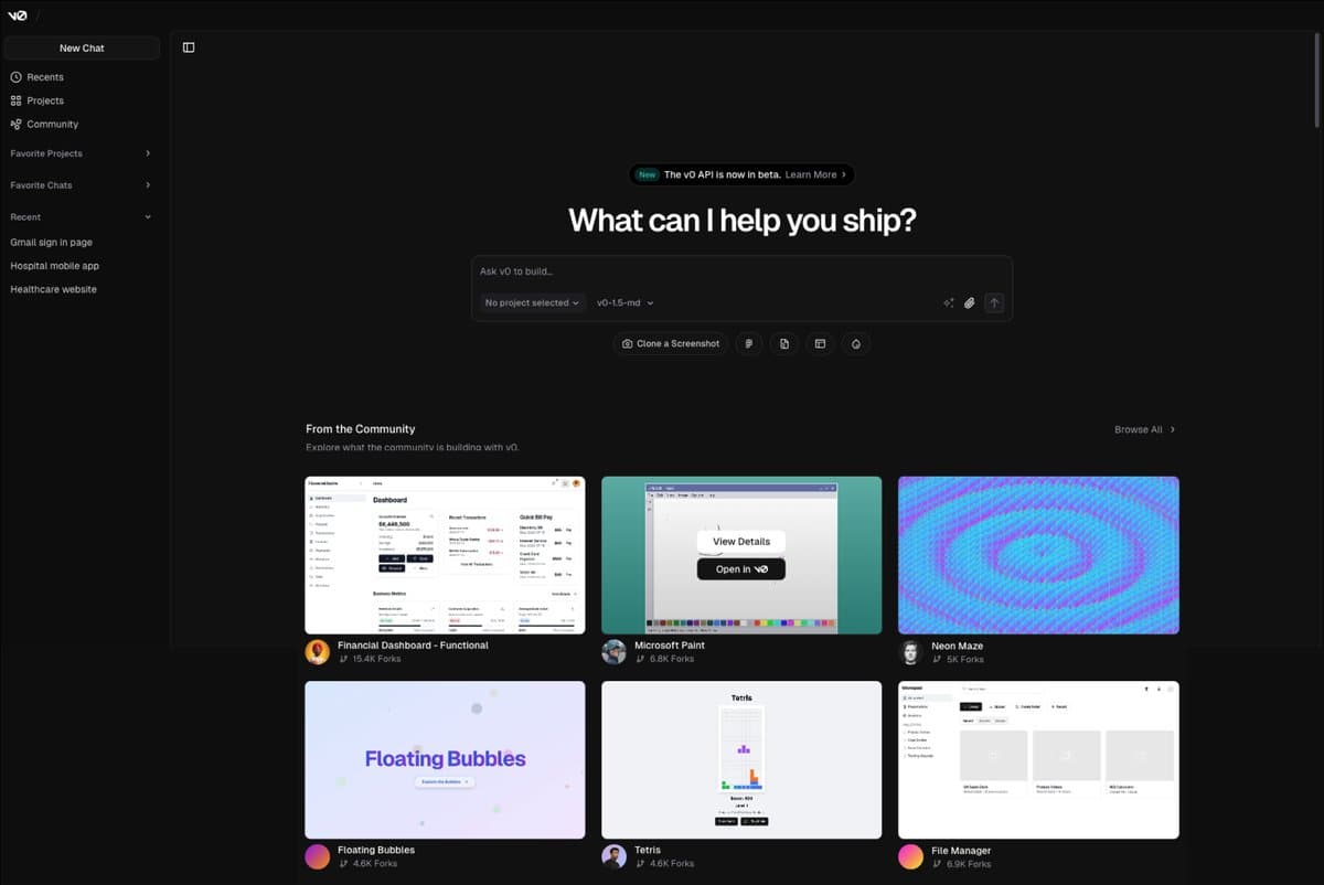 AI development tools comparison showing code generation interfaces