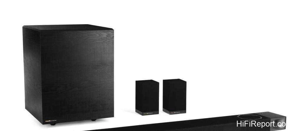 Klipsch Cinema 1200 soundbar system with wireless subwoofer and rear speakers