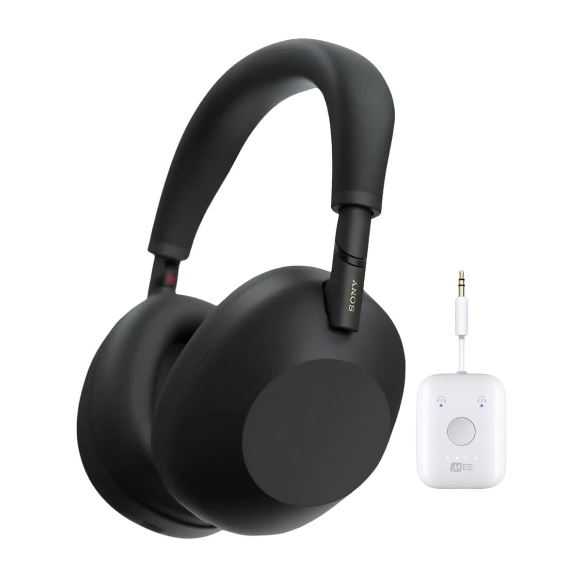 Sony WH-1000XM6 wireless noise-canceling headphones in matte black