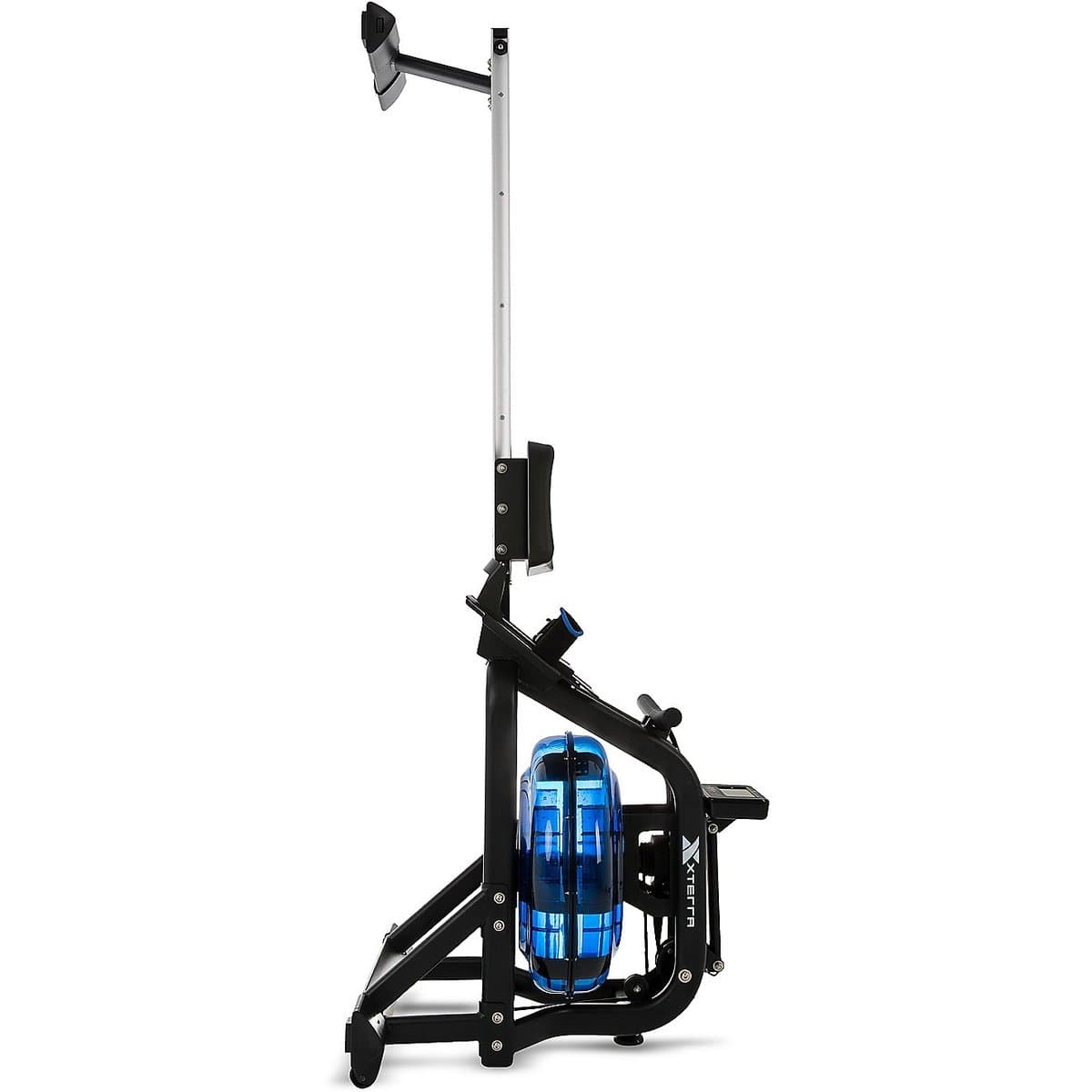 XTERRA Fitness ERG600W water rowing machine with clear water tank and hardwood frame