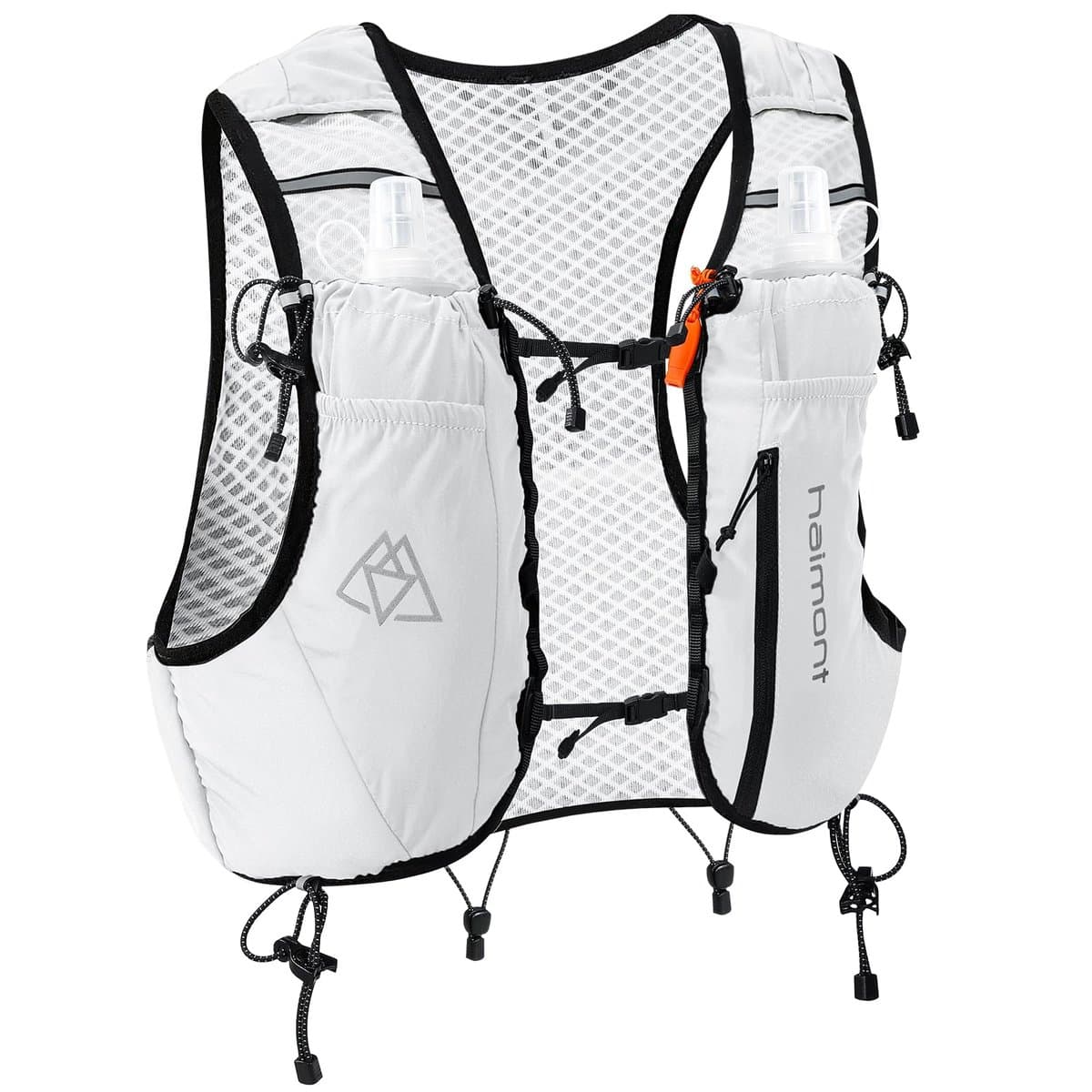 Salomon Advanced Skin ultra-lightweight running vest with front water bottles