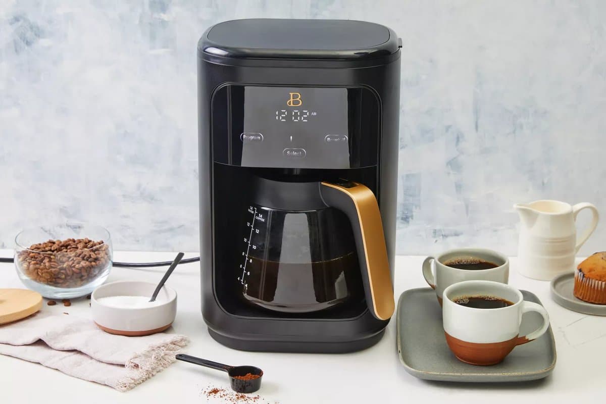 Cuisinart PerfecTemp Smart coffee maker with programmable display and smartphone app