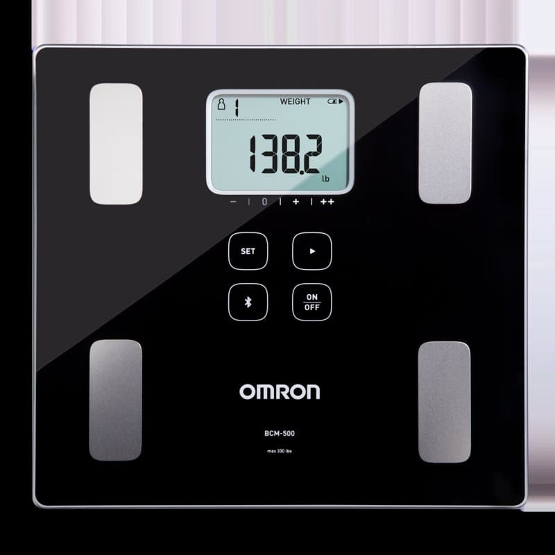Omron BCM500 smart scale designed for medical accuracy