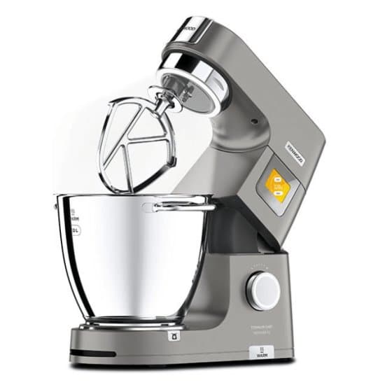 Kenwood Titanium Chef mixer with digital scale and advanced controls