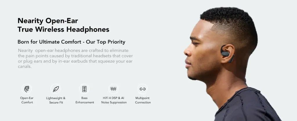 Mempod Fit2 professional calling earbuds designed for business use