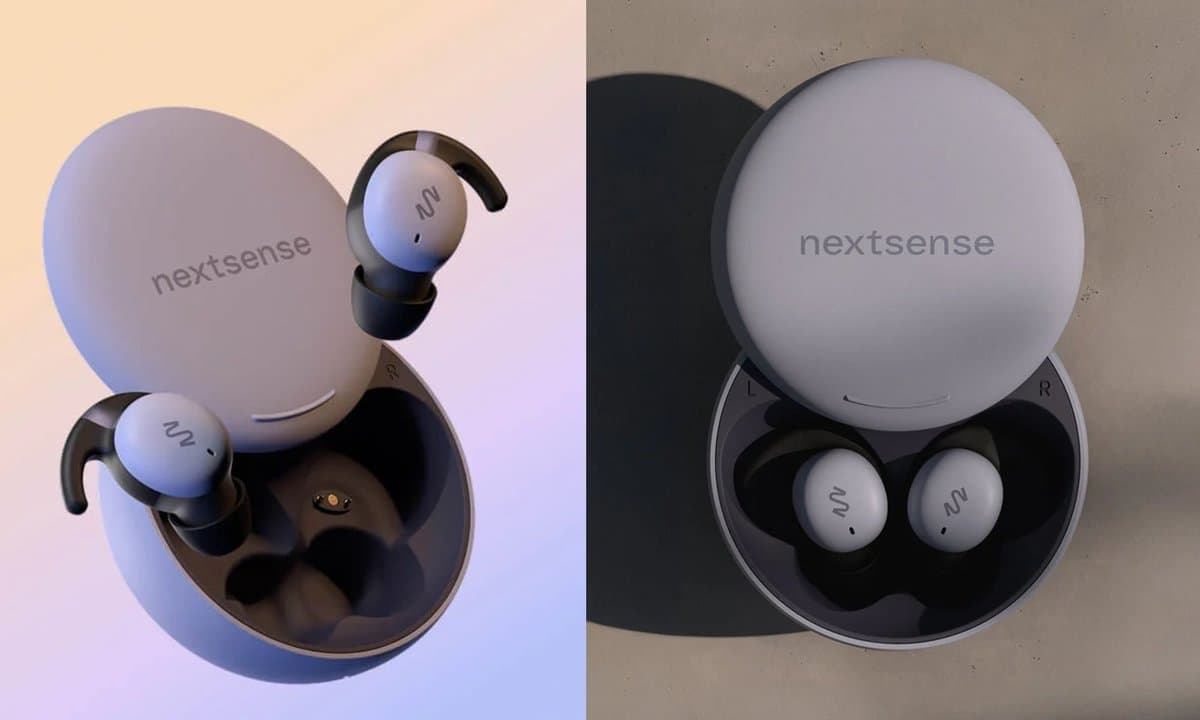 NextSense sleep earbuds with EEG monitoring capability