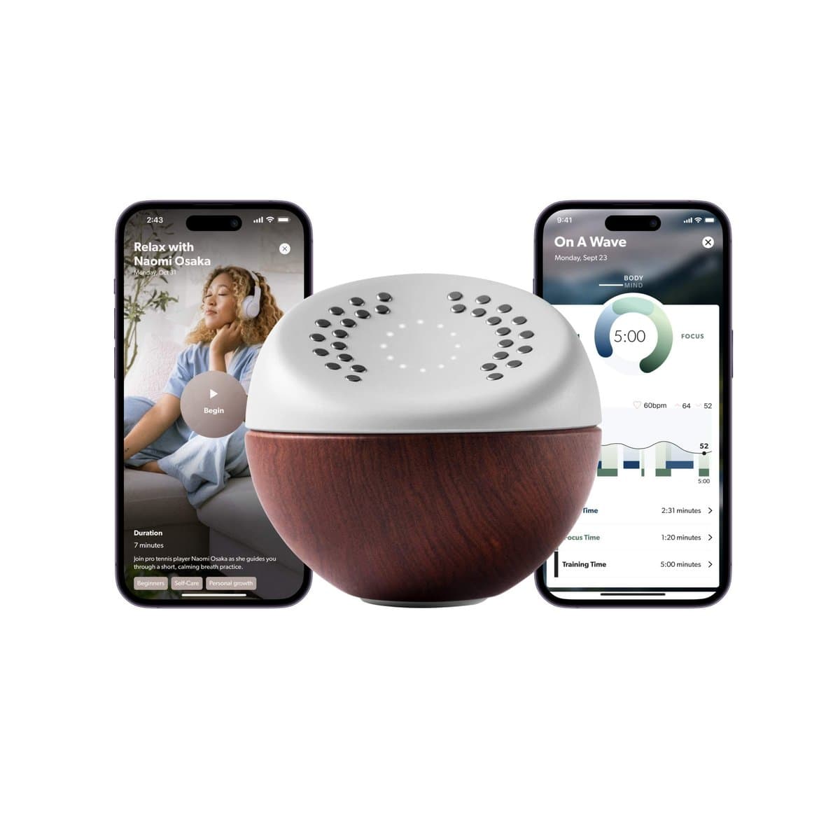 Sensate meditation device for stress relief