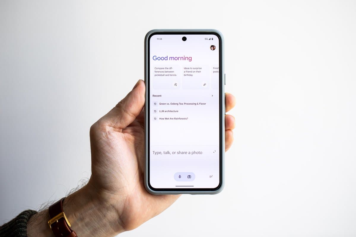 Google Gemini AI cooking assistant interface on various devices