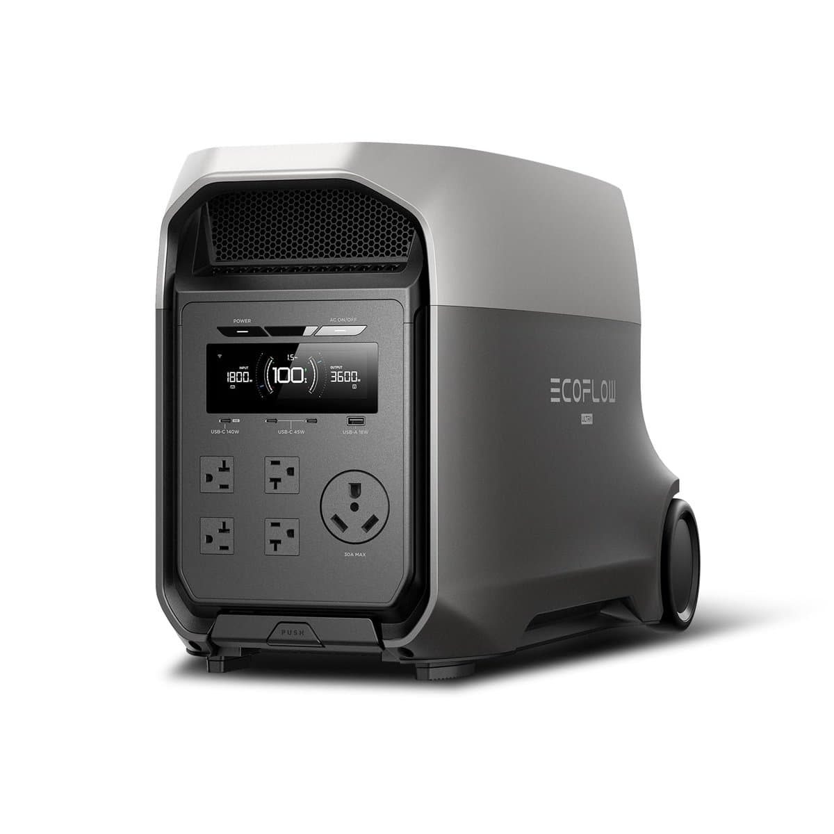 EcoFlow F3800 Plus large capacity power station with home backup setup