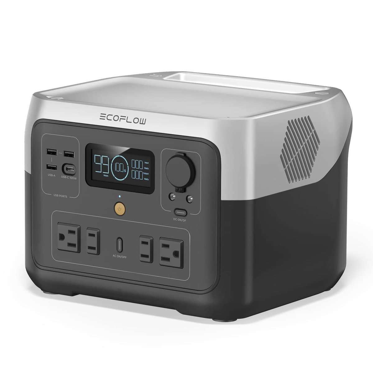 EcoFlow RIVER 2 Max compact power station with fast charging