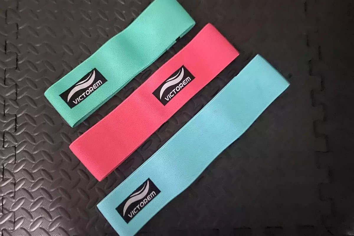 Rogue tube-style resistance bands in black