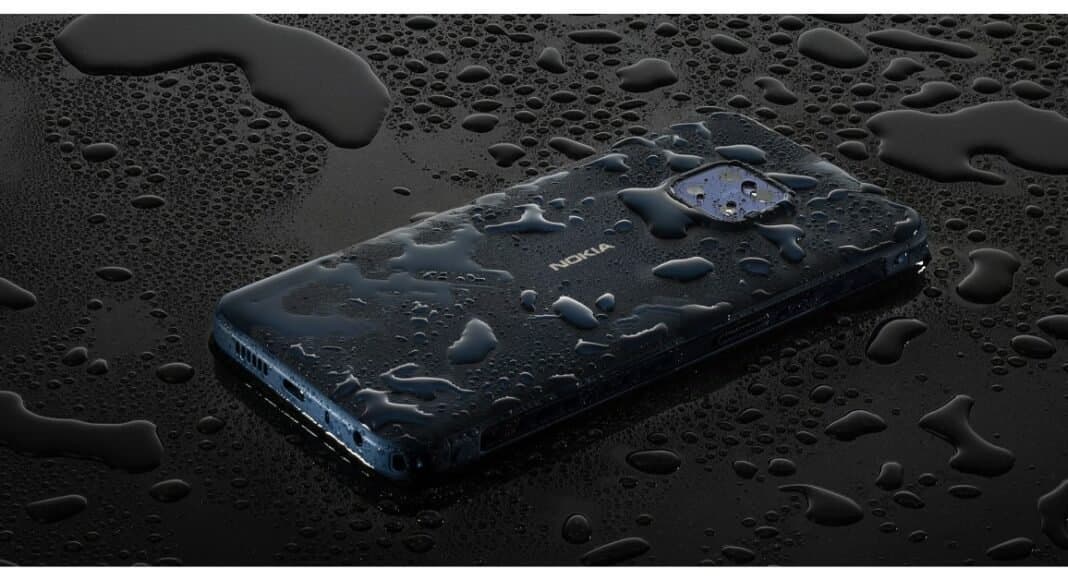 Nokia XR21 showcasing its military-grade construction and professional design