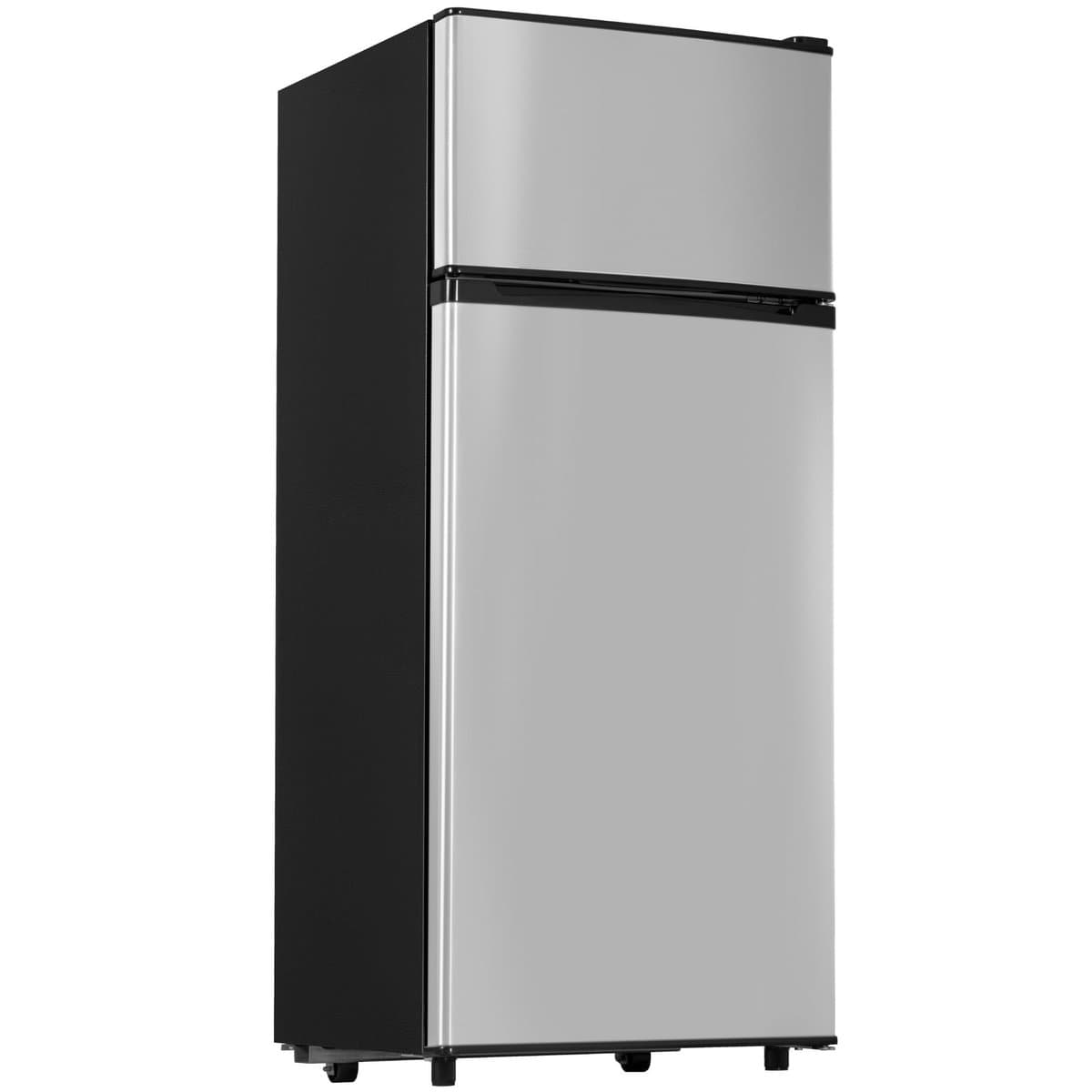Compact HiSense PureFit refrigerator in modern small kitchen